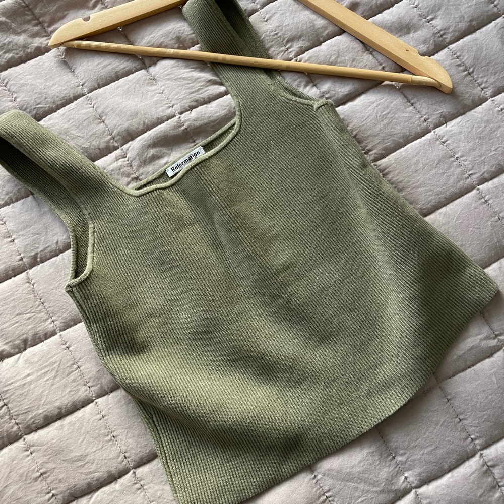 Reformation Ribbed Tank